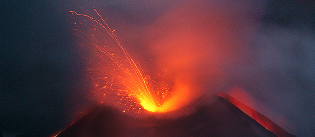 High blood pressure volcano